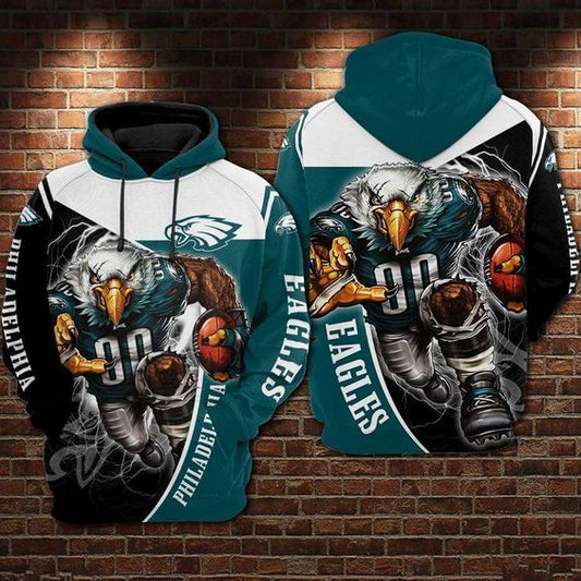 Philadelphia Eagles NFL Polyester Hoodies: Elevate Your Style with Comfort and Team Spirit