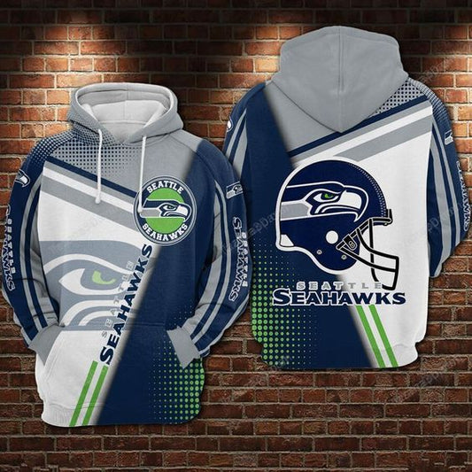 Seattle Seahawks  NFL Polyester Hoodies: Elevate Your Style with Comfort and Team Spirit