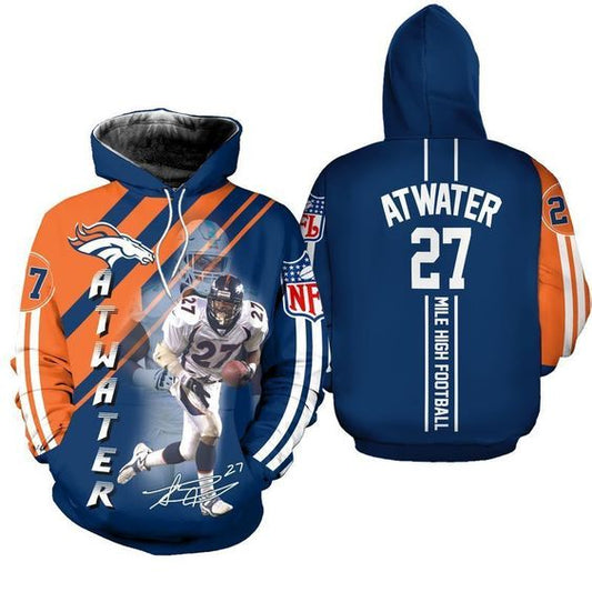 Denver Broncos NFL Polyester Hoodies: Elevate Your Style with Comfort and Team Spirita