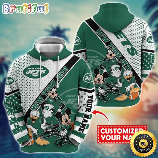 New York Jets  NFL Polyester Hoodies: Elevate Your Style with Comfort and Team Spirita