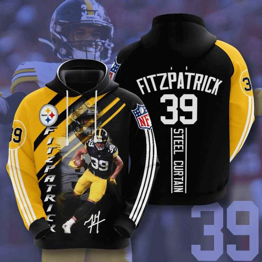 Pittsburgh Steelers  NFL Polyester Hoodies: Elevate Your Style with Comfort and Team Spirita