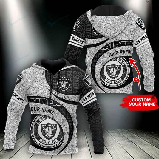 Las Vegas Raiders NFL Polyester Hoodies: Elevate Your Style with Comfort and Team Spirita