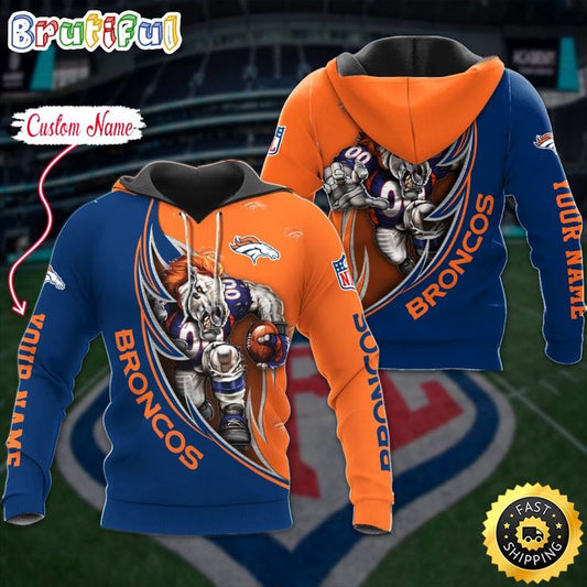 Denver Broncos NFL Polyester Hoodies: Elevate Your Style with Comfort and Team Spirita