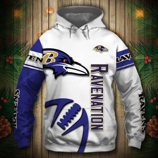 Baltimore Ravens  NFL Polyester Hoodies: Elevate Your Style with Comfort and Team Spirita