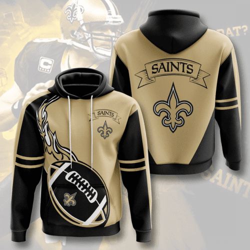 New Orleans Saints NFL Polyester Hoodies: Elevate Your Style with Comfort and Team Spirit