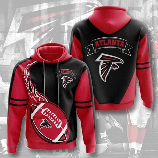 Atlanta Falcons NFL Polyester Hoodies: Elevate Your Style with Comfort and Team Spirit
