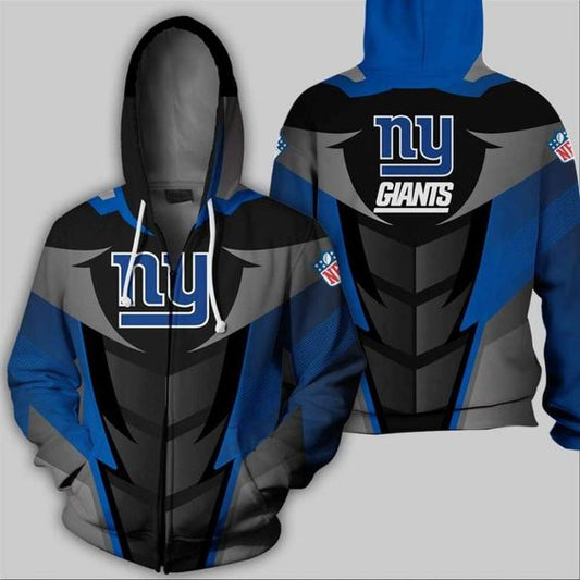 New York Giants NFL Polyester Hoodies: Elevate Your Style with Comfort and Team Spirit