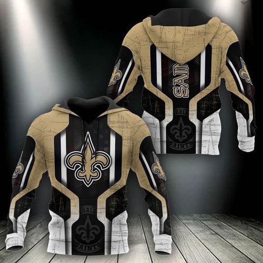 New Orleans Saints NFL Polyester Hoodies: Elevate Your Style with Comfort and Team Spirit