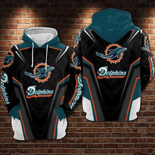 Miami Dolphins  NFL Polyester Hoodies: Elevate Your Style with Comfort and Team Spirit