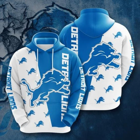 Detroit Lions NFL Polyester Hoodies: Elevate Your Style with Comfort and Team Spirit