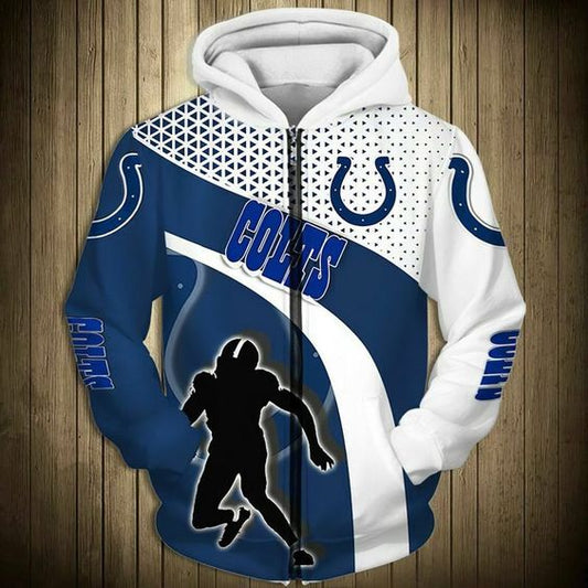 Indianapolis Colts  NFL Polyester Hoodies: Elevate Your Style with Comfort and Team Spirita