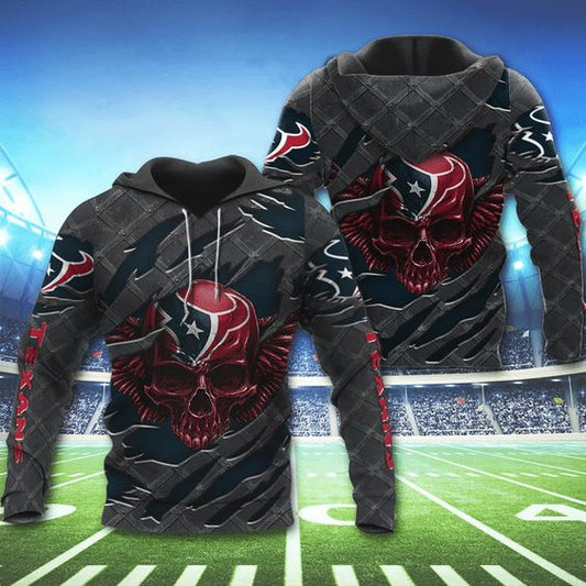 Houston Texans  NFL Polyester Hoodies: Elevate Your Style with Comfort and Team Spirita