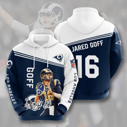 Los Angeles Rams NFL Polyester Hoodies: Elevate Your Style with Comfort and Team Spirit