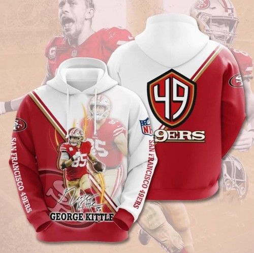 San Francisco 49ers  NFL Polyester Hoodies: Elevate Your Style with Comfort and Team Spirit