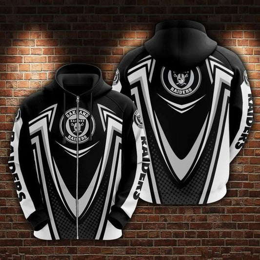 Las Vegas Raiders NFL Polyester Hoodies: Elevate Your Style with Comfort and Team Spirita