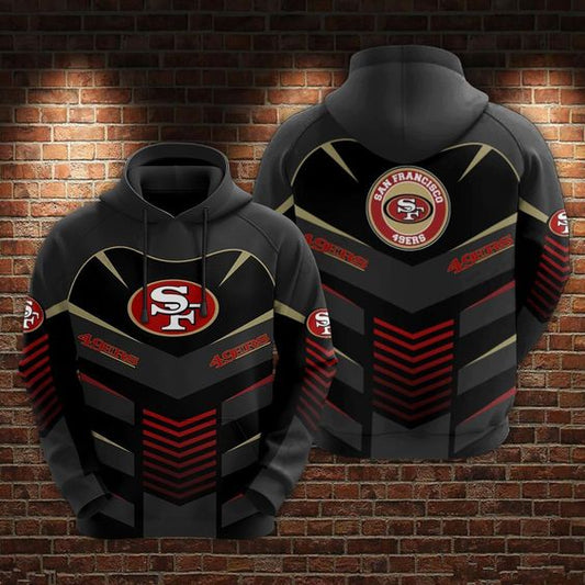 San Francisco 49ers  NFL Polyester Hoodies: Elevate Your Style with Comfort and Team Spirit