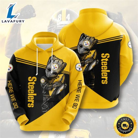 Pittsburgh Steelers  NFL Polyester Hoodies: Elevate Your Style with Comfort and Team Spirita