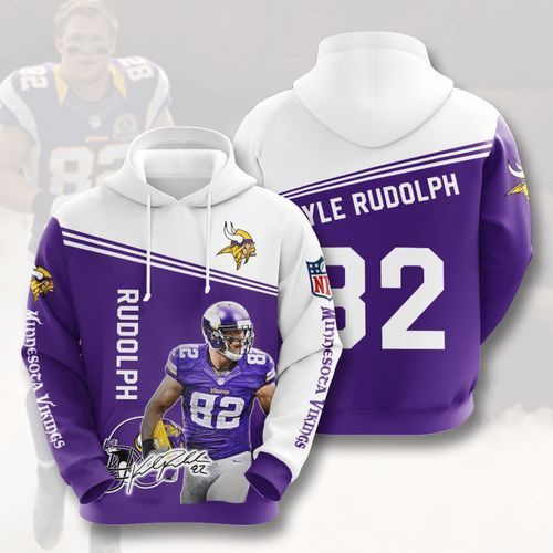 Minnesota Vikings NFL Polyester Hoodies: Elevate Your Style with Comfort and Team Spirit