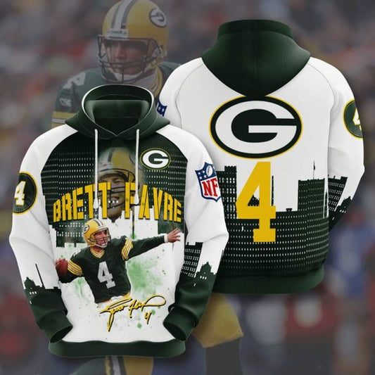 Green Bay Packers NFL Polyester Hoodies: Elevate Your Style with Comfort and Team Spirit
