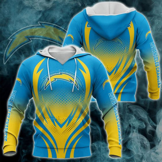 Los Angeles Chargers NFL Polyester Hoodies: Elevate Your Style with Comfort and Team Spirita