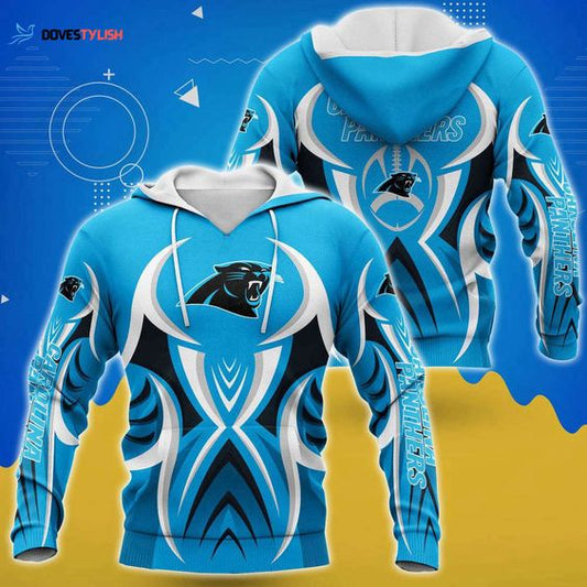 Carolina Panthers NFL Polyester Hoodies: Elevate Your Style with Comfort and Team Spirit