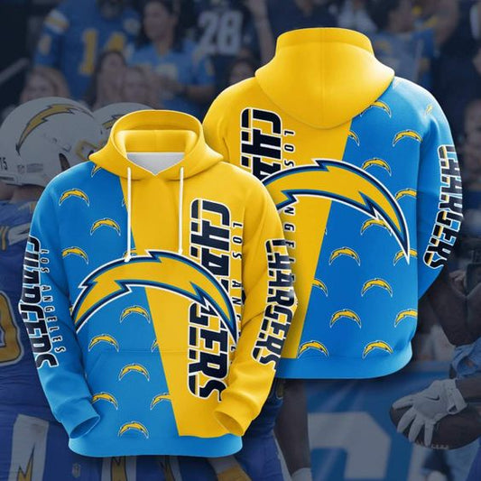 Los Angeles Chargers NFL Polyester Hoodies: Elevate Your Style with Comfort and Team Spirita