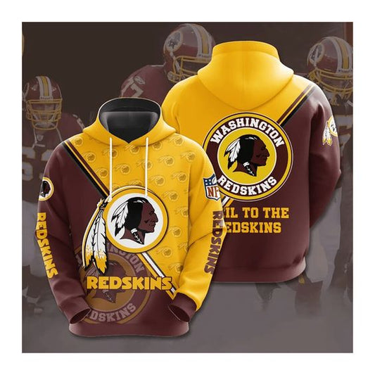 Washington Football Team NFL Polyester Hoodies: Elevate Your Style with Comfort and Team Spirit