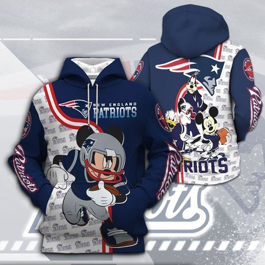 New England Patriots  NFL Polyester Hoodies: Elevate Your Style with Comfort and Team Spirit