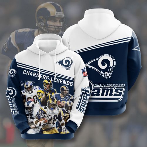 Los Angeles Rams  NFL Polyester Hoodies: Elevate Your Style with Comfort and Team Spirit