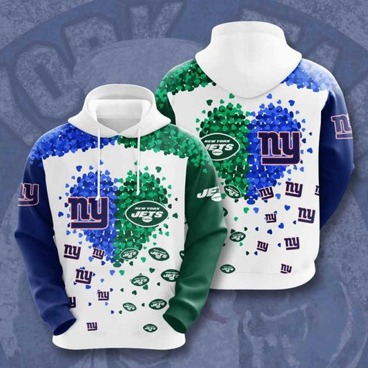 New York Giants NFL Polyester Hoodies: Elevate Your Style with Comfort and Team Spirit